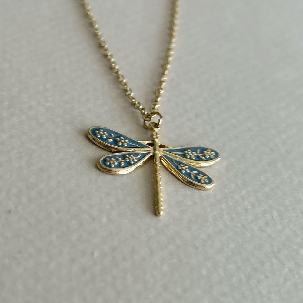Dragonfly Necklace #2029 - Picture 4 of 6